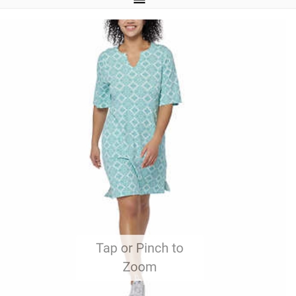 Hang Ten Ladies' Sun Dress nwt teal large - Picture 1 of 3